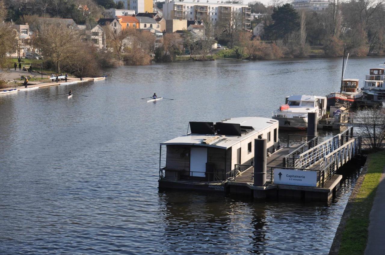 Ferienwohnung Grand Et Lumineux T2 A 2 Pas De La Riviere Erdre Et Proche Du Centre Nantes Exterior foto